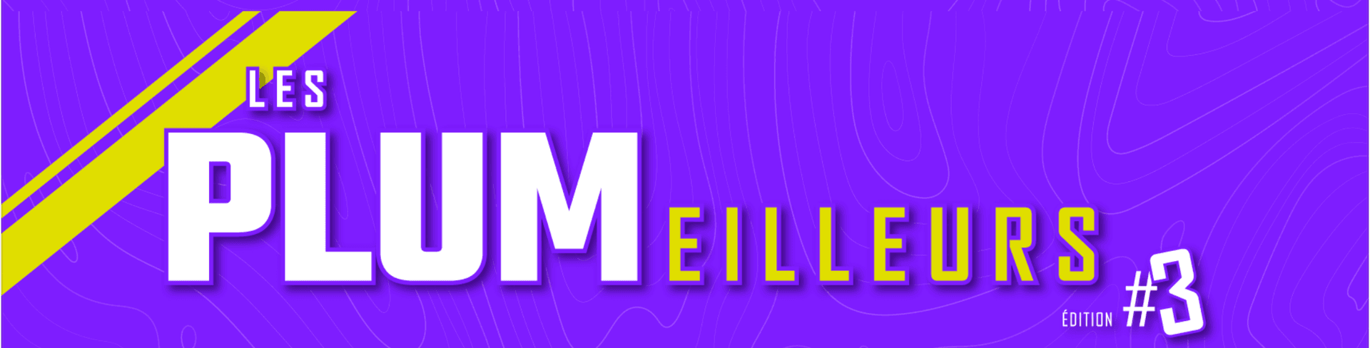 Les PLUM'EILLEURS #3èmeÉdition